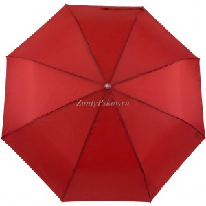 Зонт Unipro однотонный красный, полуавтомат, 3 сл., арт.703-9